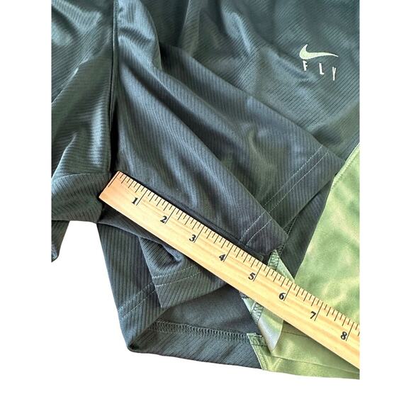 NIKE Women's Dri-fit Isofly Basketball Shorts w/ Pockets Plus Size 1X Green - Picture 9 of 9